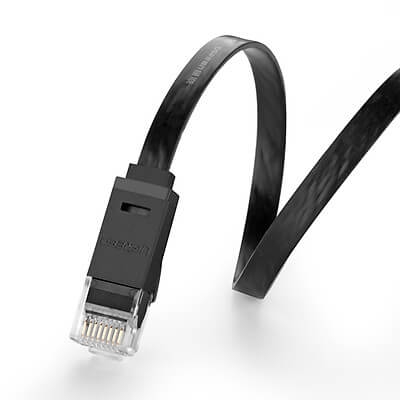 Dây Mạng 2 Đầu Đúc Cat6 UTP Dây Dẹt Dài 0.5m UGREEN NW104 11234