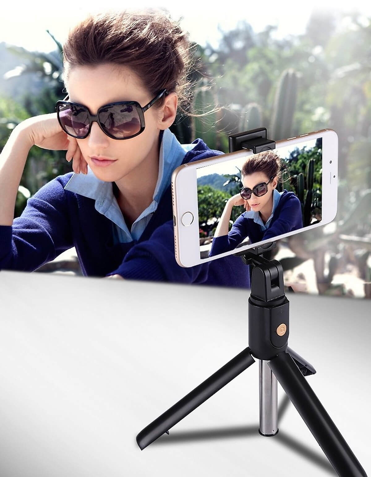 Gậy Tự Sướng Bluetooth Tripod K07 1