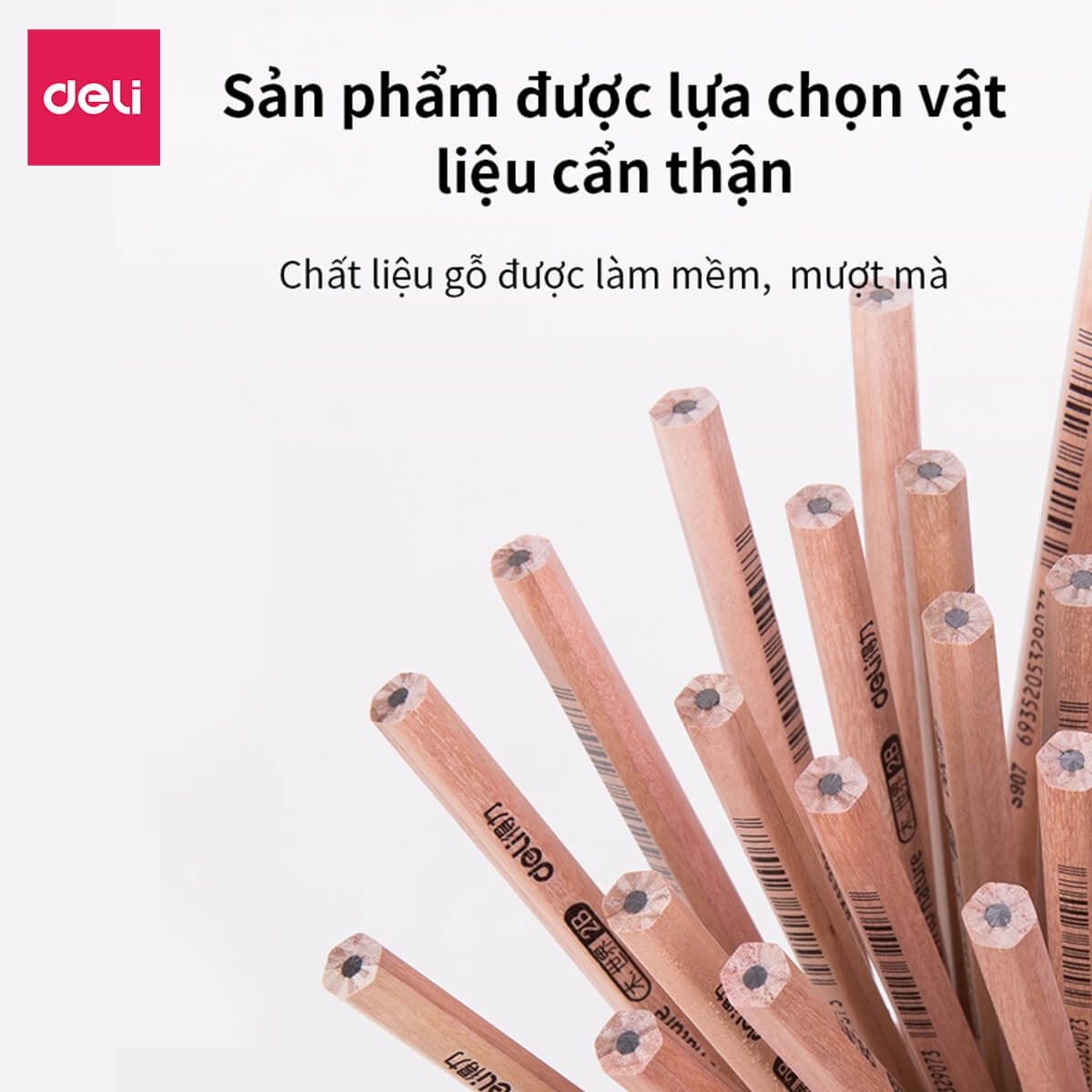 Hộp 72 Cây Bút Chì 2B Deli S941-2B 2
