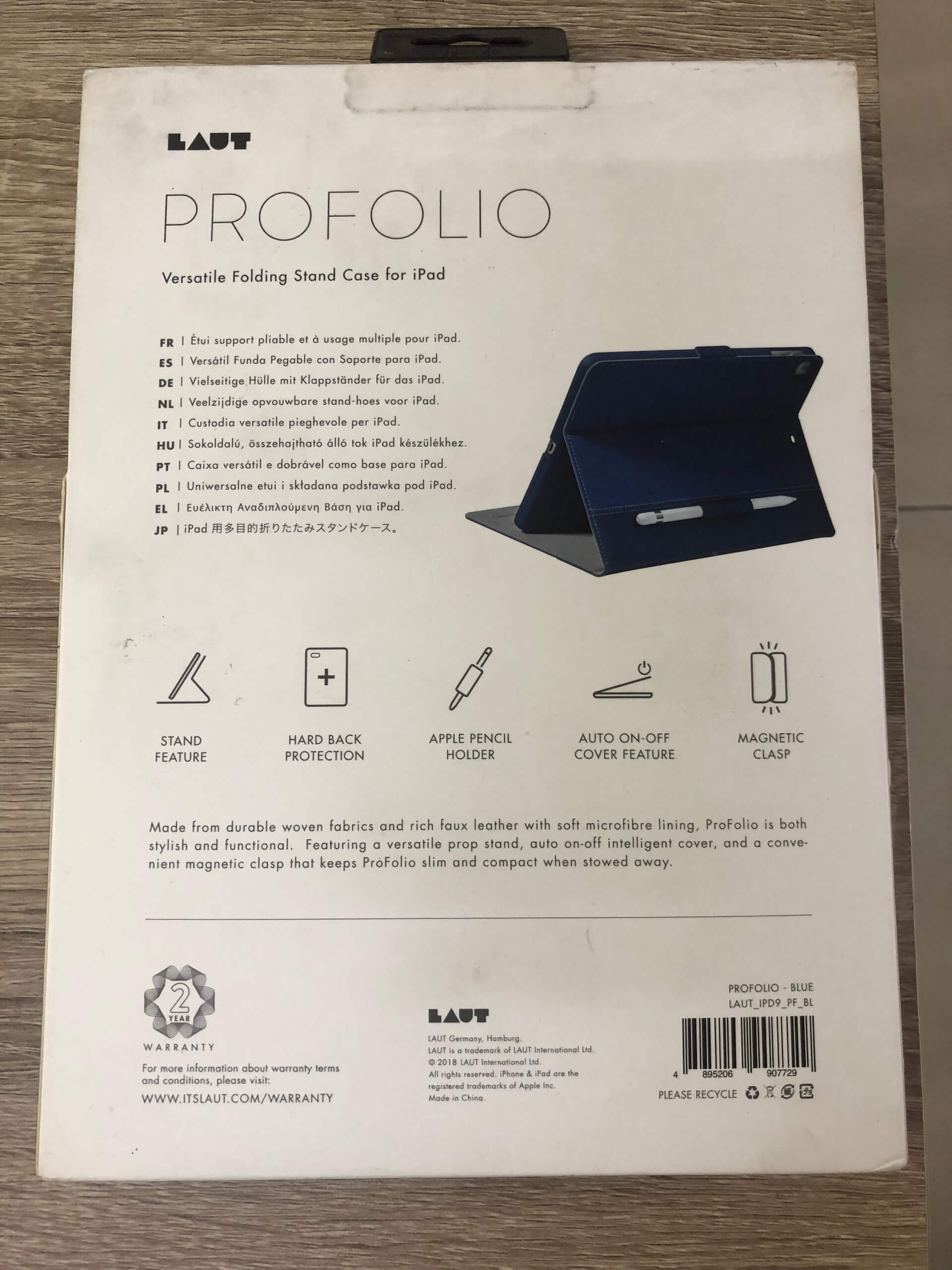 Ốp Lưng Laut Profolio Dành Cho iPad 9.7-inch Series
