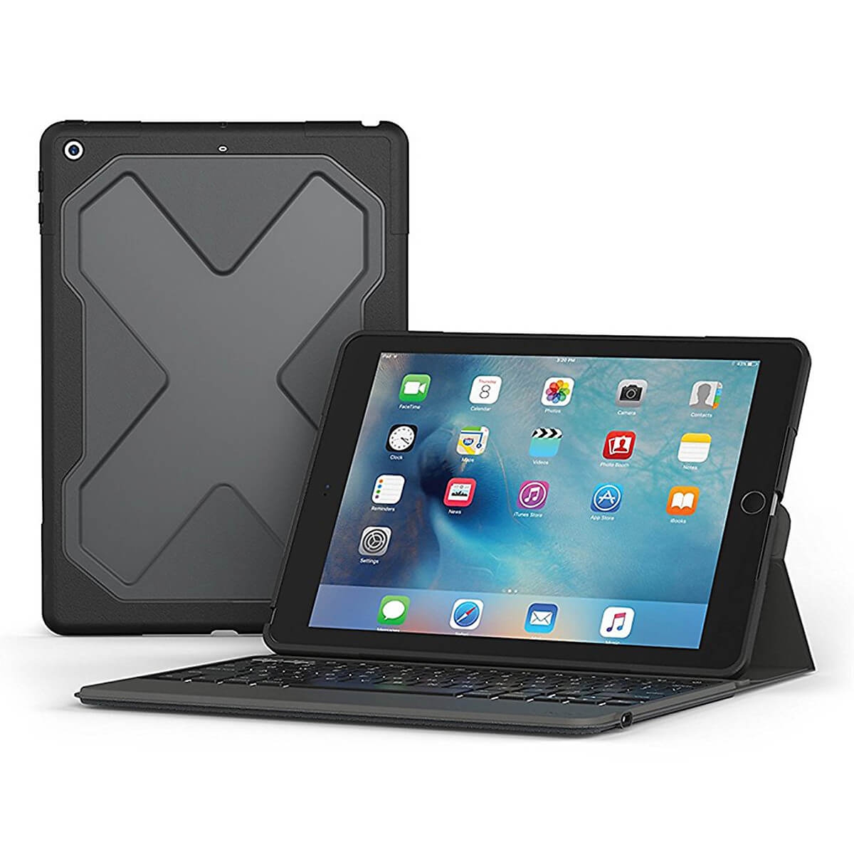 Ốp Lưng Kèm Bàn Phím Zagg Rugged Messenger iPad Pro 10.5 Inch