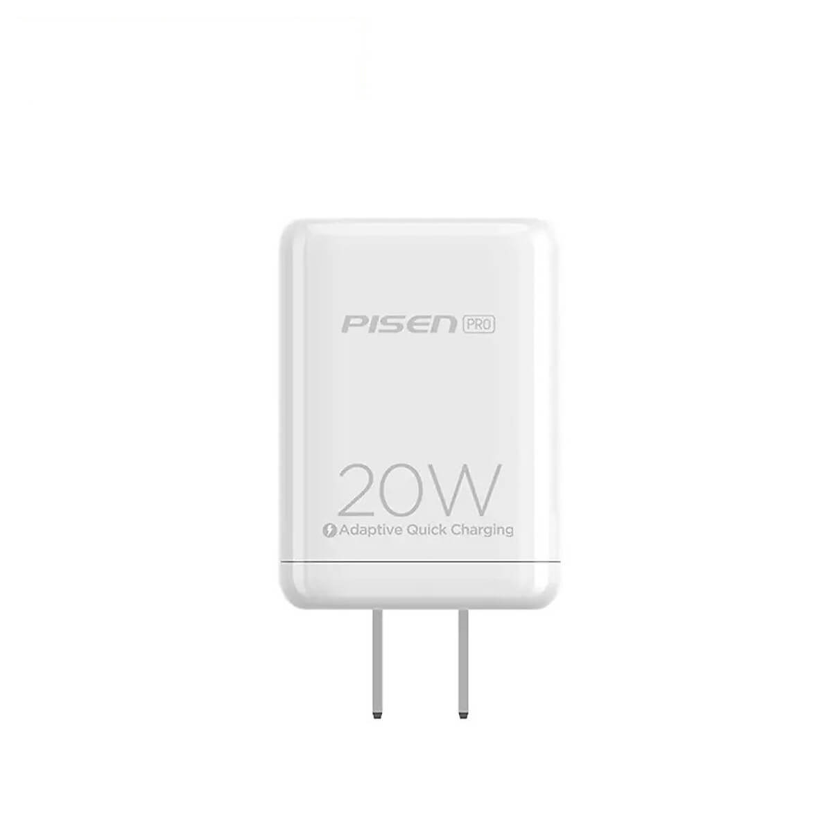 Sạc Điện Thoại PISEN Pro Dual Port QP 20W (QC, PD 20W) For iPhone 12, TS-C119(QP)