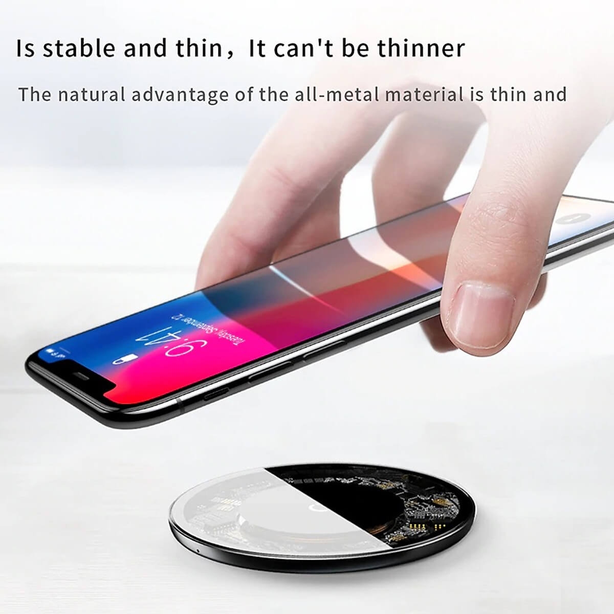  Đế Sạc Nhanh Không Dây Siêu Mỏng Baseus Simple Wireless Charger 10W BSWC-P10 1