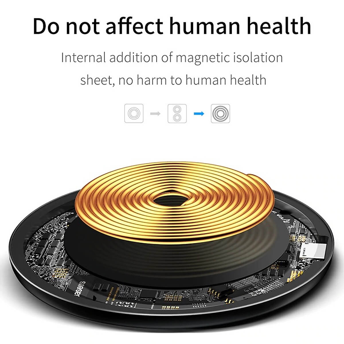  Đế Sạc Nhanh Không Dây Siêu Mỏng Baseus Simple Wireless Charger 10W BSWC-P10 2
