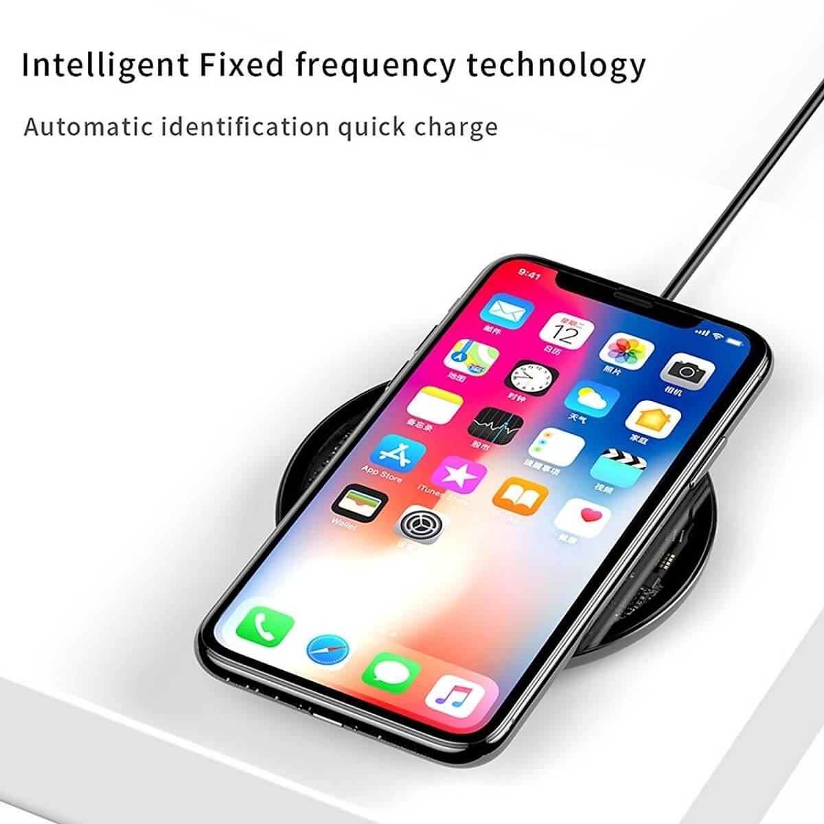  Đế Sạc Nhanh Không Dây Siêu Mỏng Baseus Simple Wireless Charger 10W BSWC-P10 4