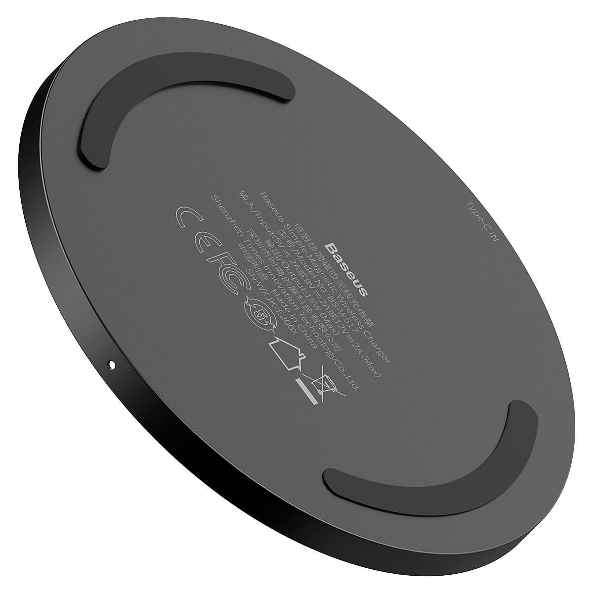 Đế Sạc Nhanh Không Dây Siêu Mỏng Baseus Simple Wireless Charger 10W BSWC-P10