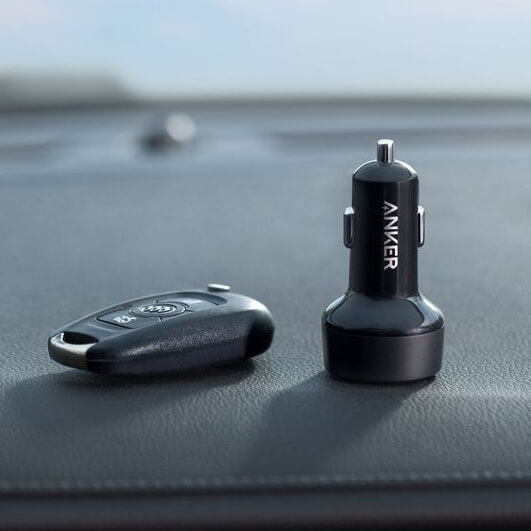 Sạc Xe Hơi Ô Tô Anker 2 Cổng 30W PD - A2720 3
