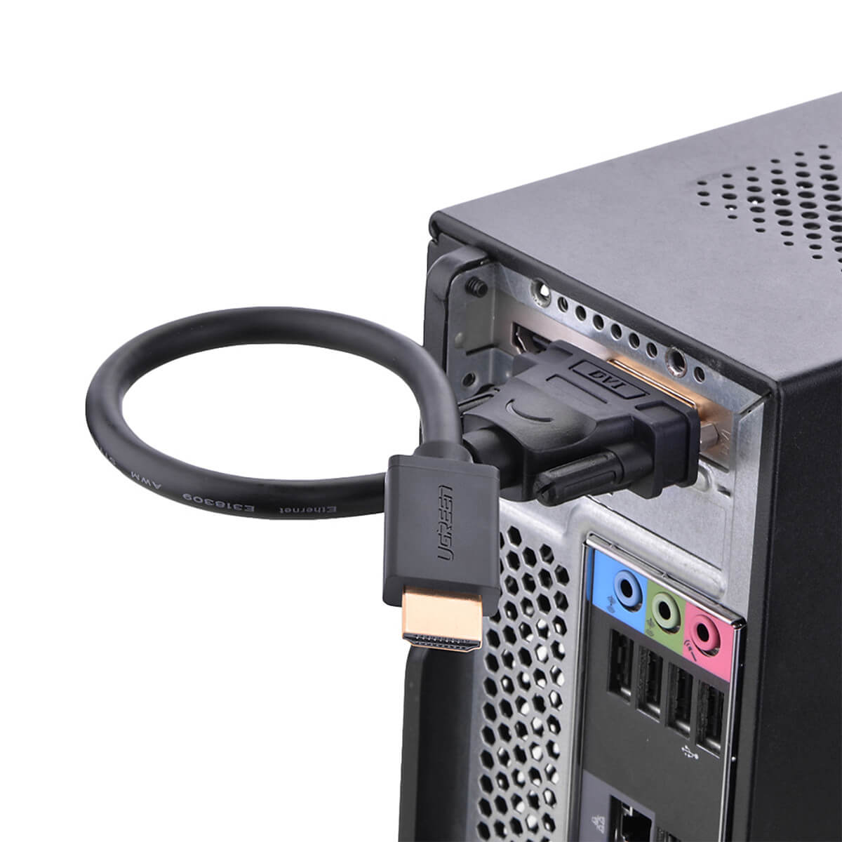 Đầu Chuyển Đổi DVI Sang HDMI Ugreen 20136