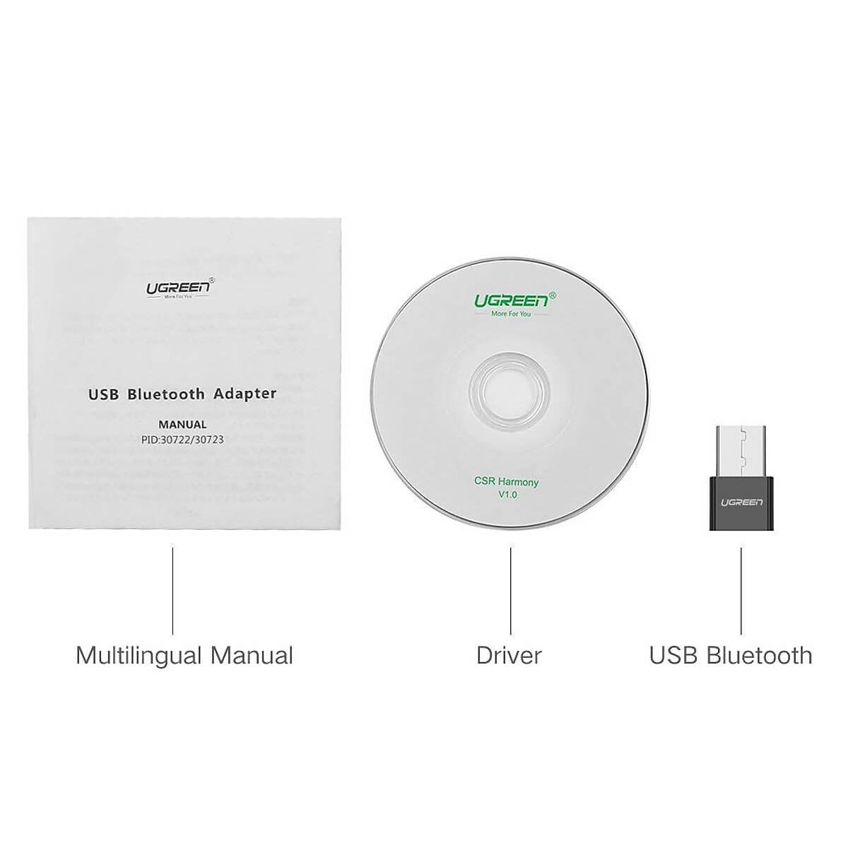 USB Thu Bluetooth 4.0 Ugreen 30524 4