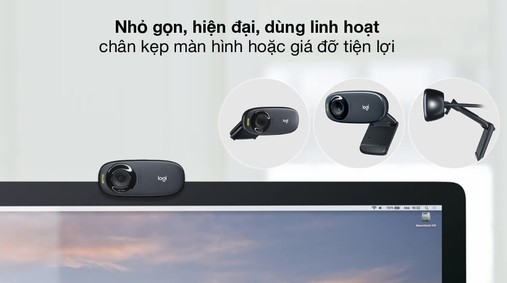 Webcam Chat Trực Tuyến HD720P Logitech C310 1
