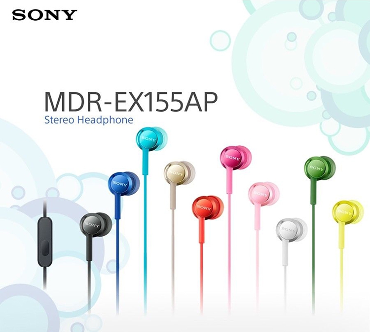 Tai Nghe Nhét Tai Sony MDR-EX155AP 1