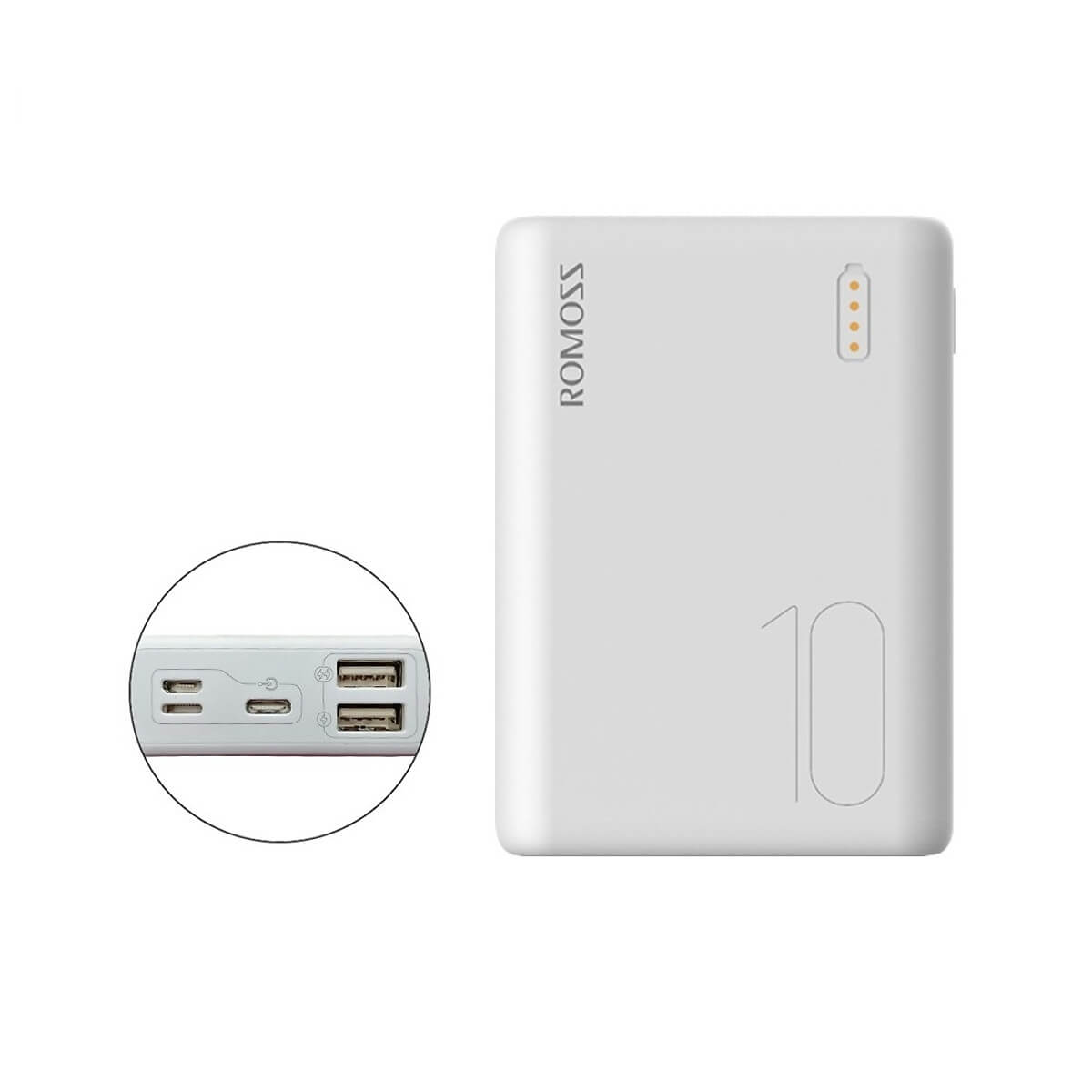Pin Sạc Dự Phòng Romoss Simple 10 10.000mAh