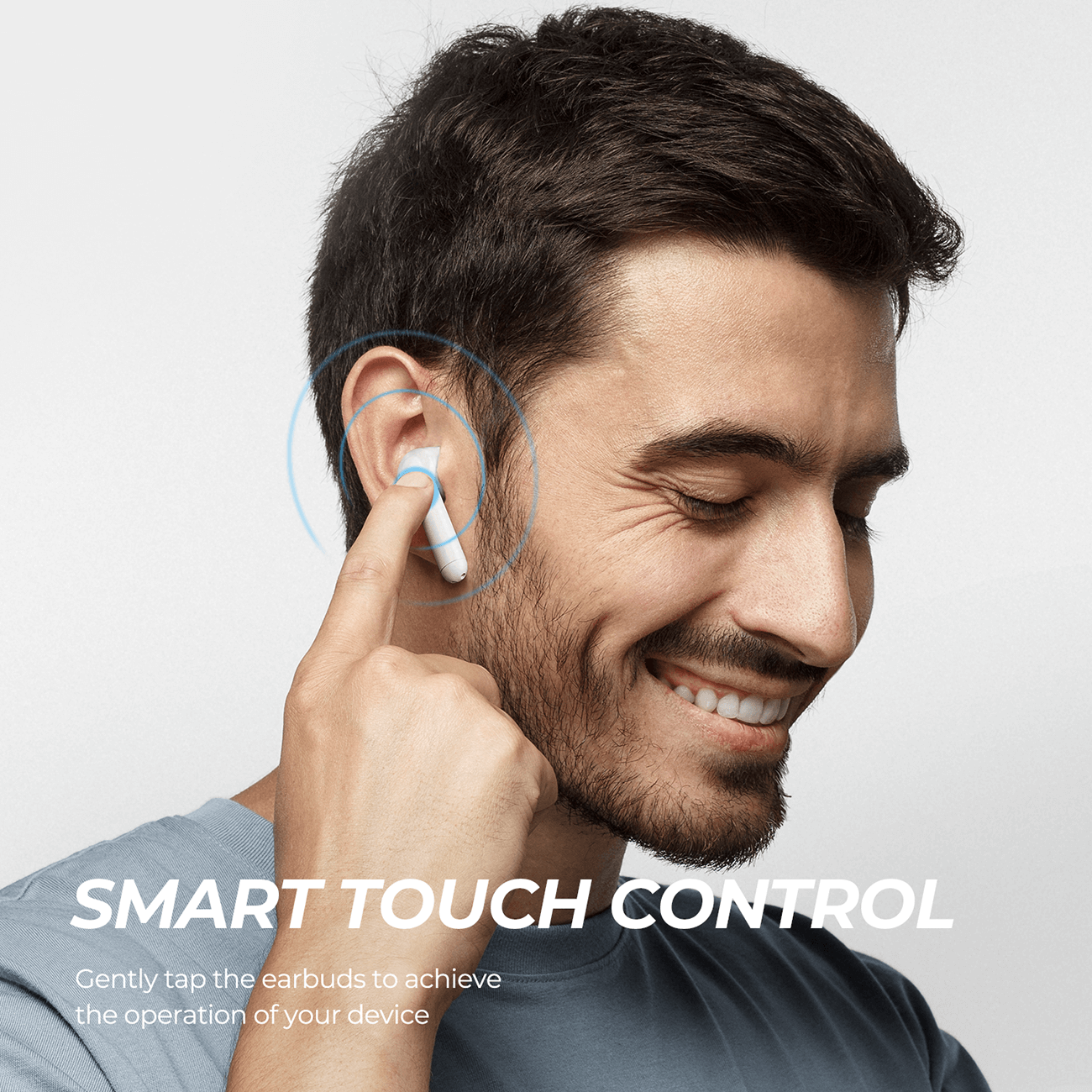 Tai Nghe True Wireless Earbuds SOUNDPEATS TrueAir Smart Touch Bluetooth V5.0 7