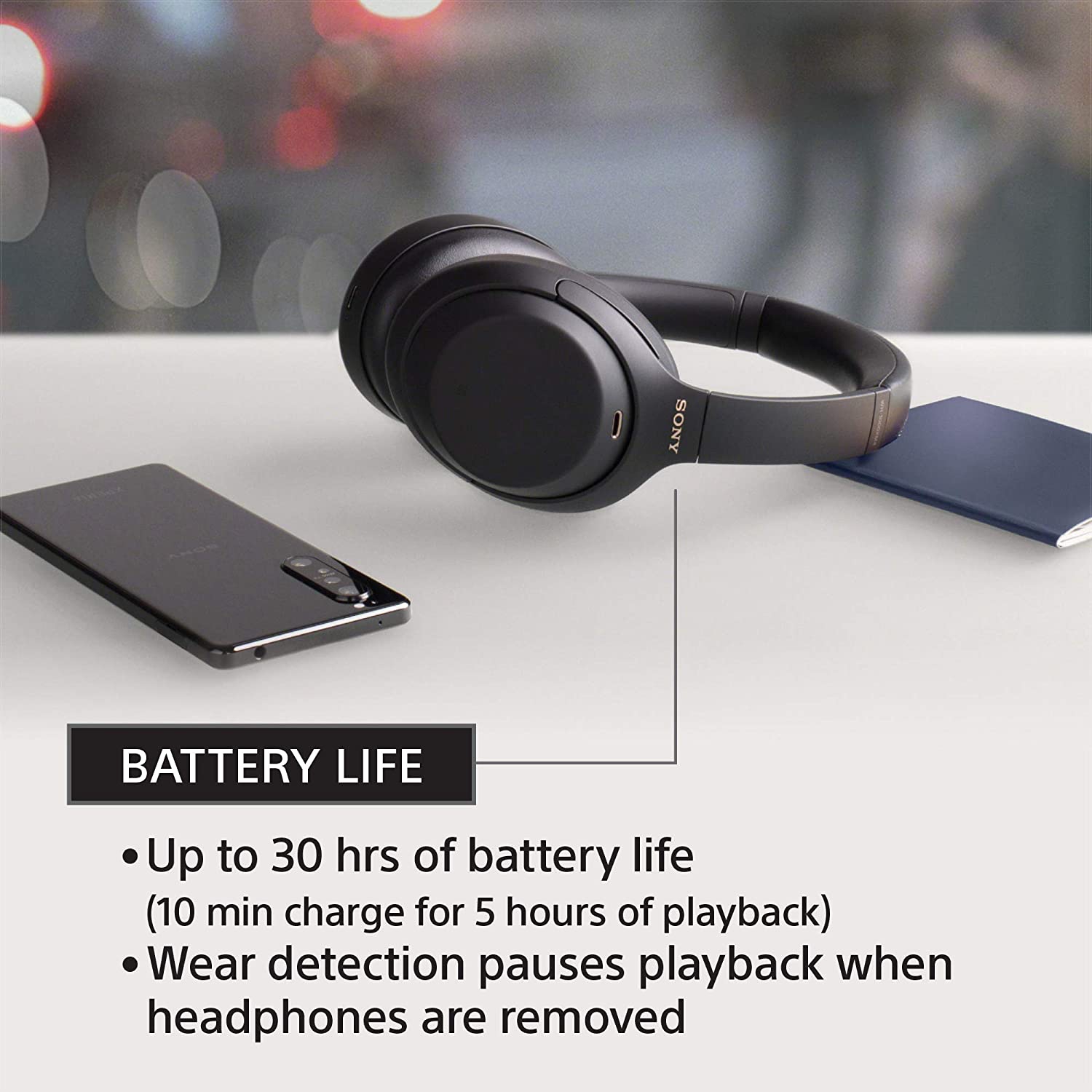 Tai Nghe Bluetooth Chụp Tai Sony WH-1000XM4 Hi-Res Noise Canceling - New Seal 10