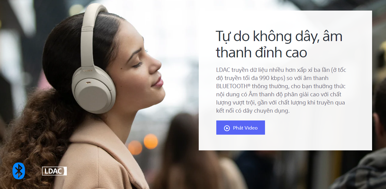 Tai Nghe Bluetooth Chụp Tai Sony WH-1000XM4 Hi-Res Noise Canceling - New Seal 1