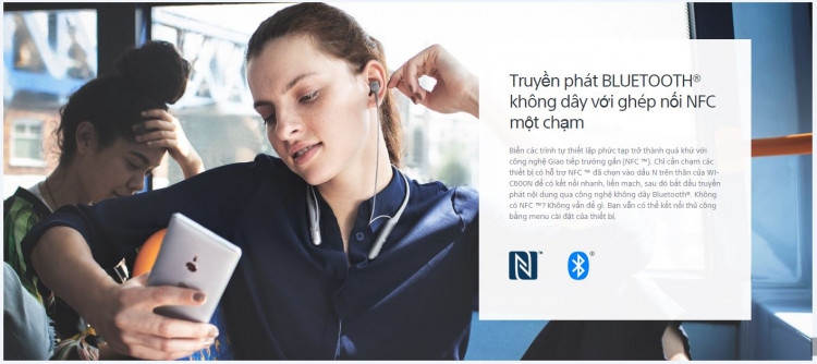 Tai Nghe Chống Ồn Không Dây Sony WI-C600N 2