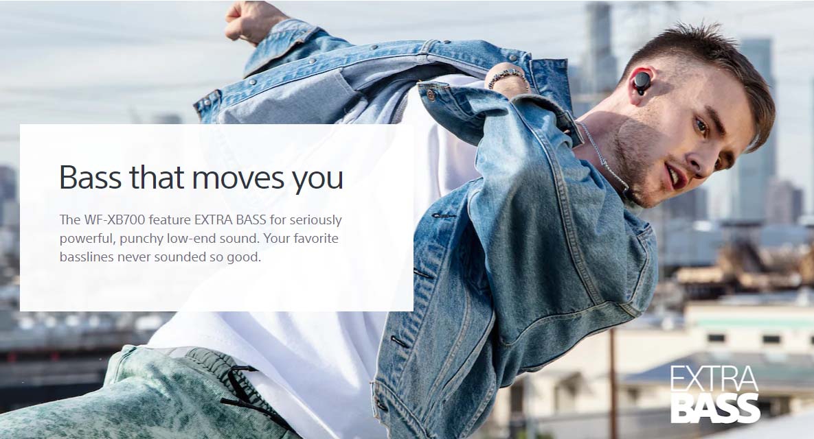 Tai Nghe Bluetooth True Wireless Sony WF-XB700 1