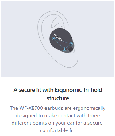 Tai Nghe Bluetooth True Wireless Sony WF-XB700 2