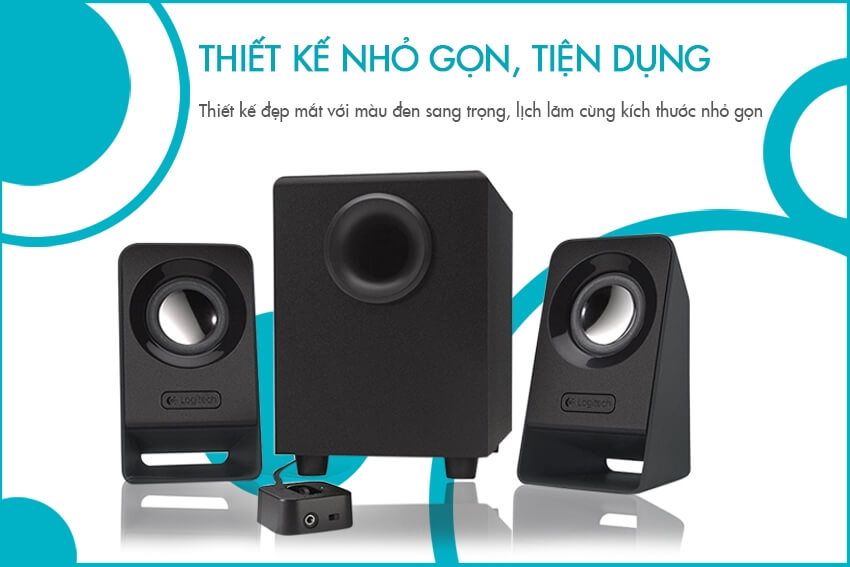 Loa Vi Tính Logitech Z213 2.1 14W 1