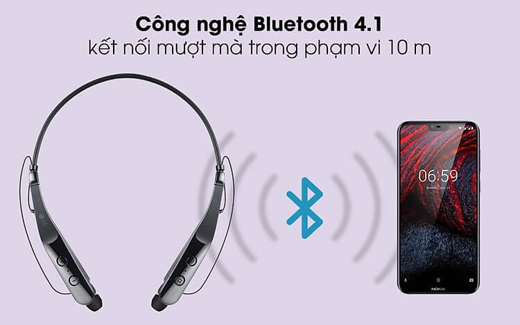 Tai nghe Bluetooth LG HBS-510 4