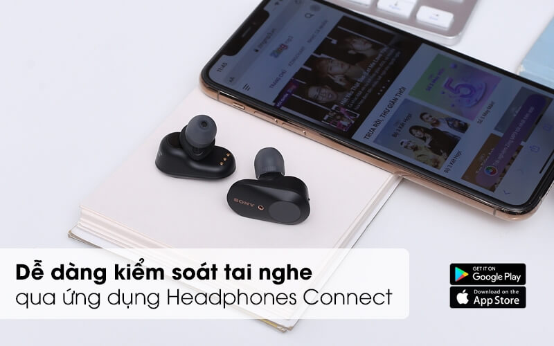 Tai Nghe True Wireless Sony WF-1000XM3 Chống Ồn Chủ Động 9