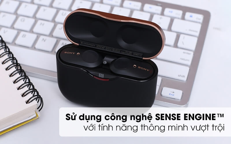 Tai Nghe True Wireless Sony WF-1000XM3 Chống Ồn Chủ Động 5