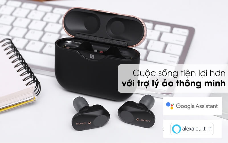 Tai Nghe True Wireless Sony WF-1000XM3 Chống Ồn Chủ Động 8