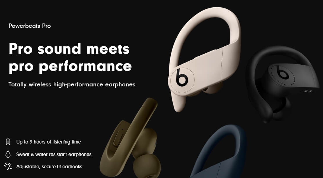 Tai Nghe Bluetooth True Wireless Apple Powerbeats Pro - Hàng Nhập Khẩu 4
