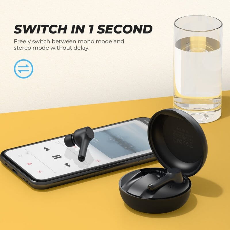 Tai Nghe True Wireless Earbuds SoundPeats Mac 1