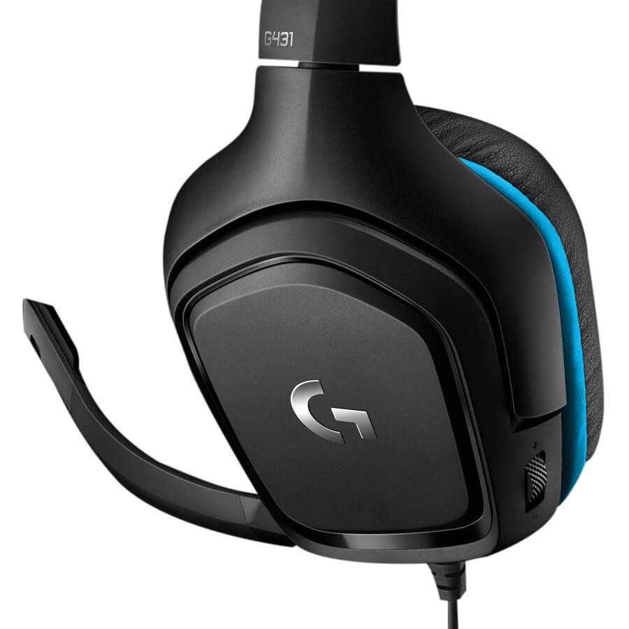 Tai Nghe Chụp Tai Gaming Logitech G430 7.1 Surround - Không Hộp