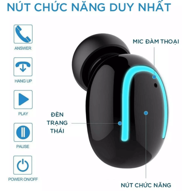 Tai Nghe Bluetooth Không Dây HBQ-Q32 3