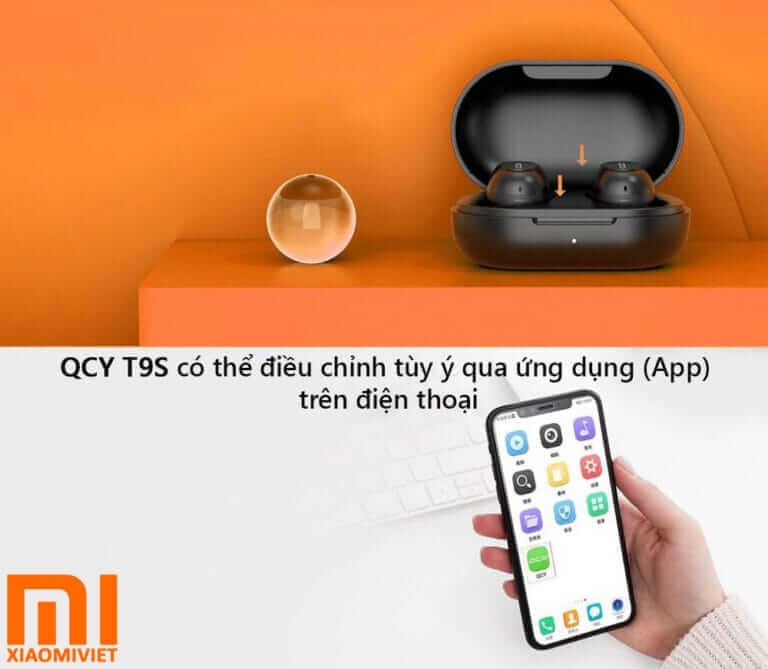 Tai nghe Bluetooth True Wireless QCY T9S 1