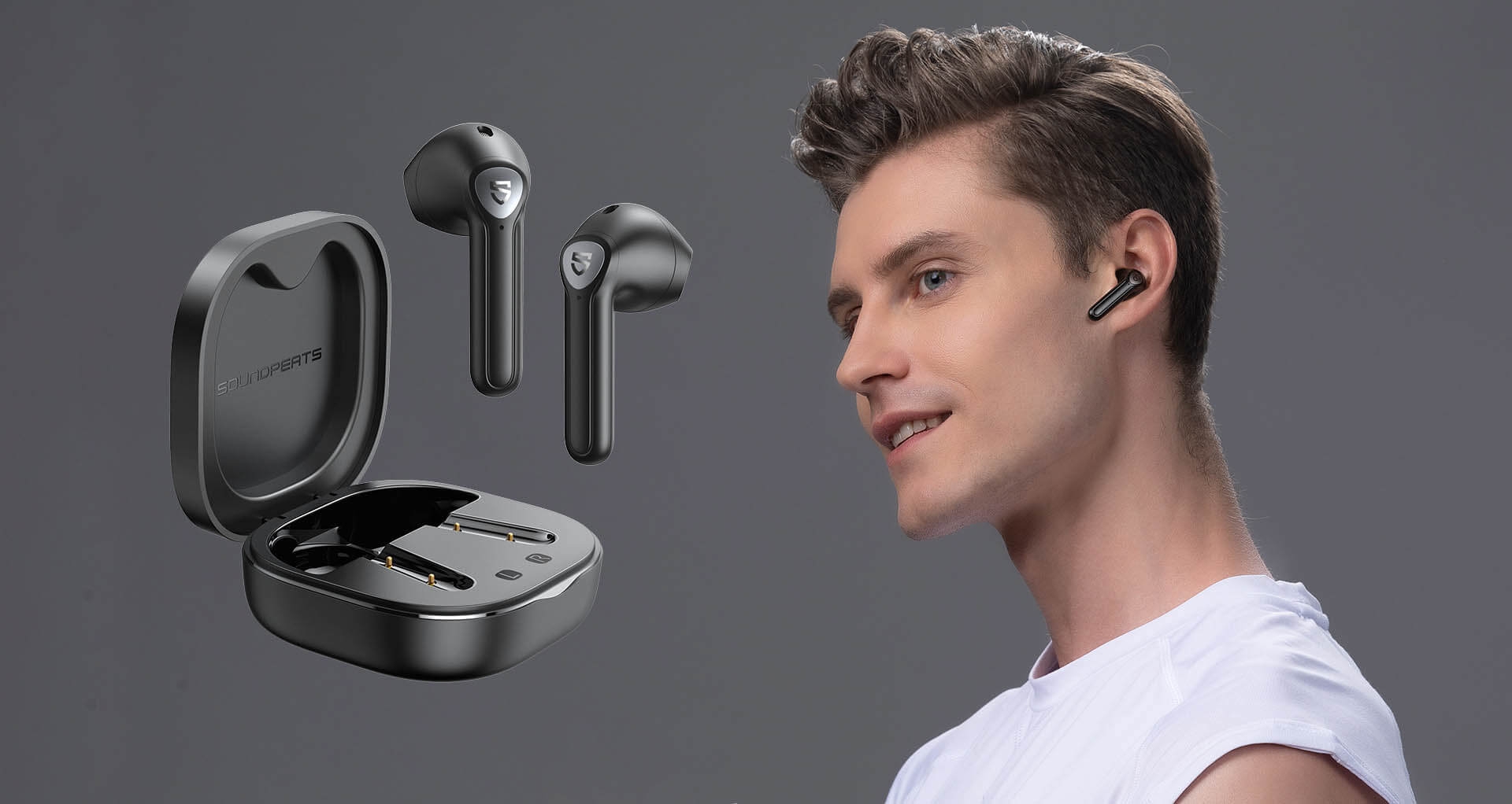 Tai Nghe True Wireless Earbud Soundpeats TrueAir 2 1