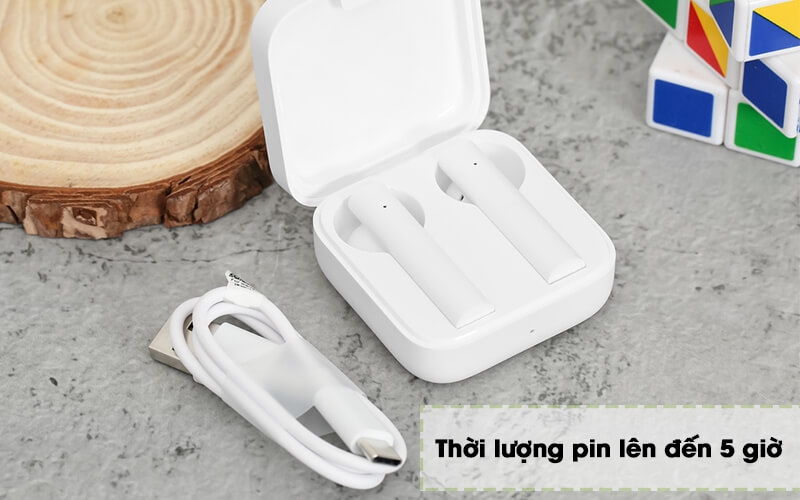 Tai Nghe Xiaomi Bluetooth True Wireless Earphones 2 Basic Xiaomi BHR4089GL 6