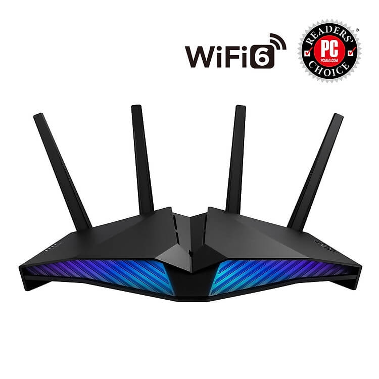Router Wifi ASUS AURA RGB RT-AX82U Hai Băng Tần, Chuẩn AX5400 (Chuyên Cho Game Di Động) 1