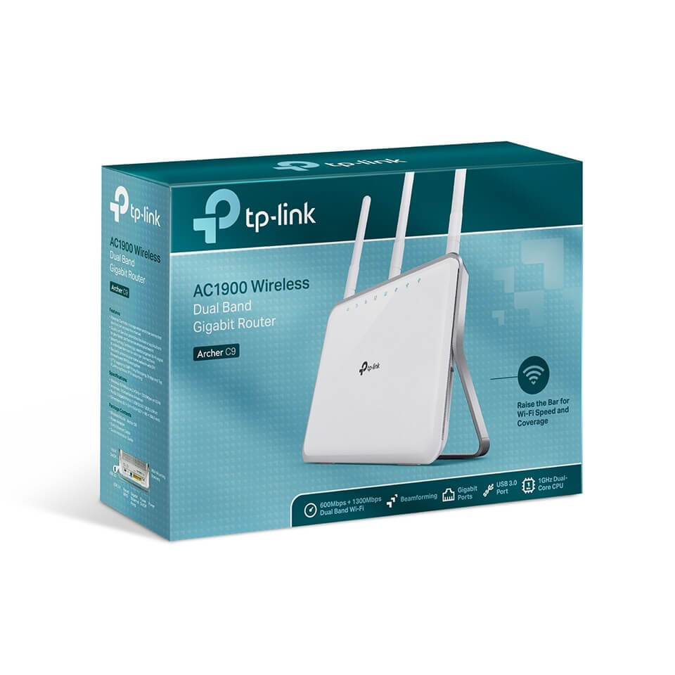 Router Wi-Fi Băng Tần Kép AC1900 TP-Link Archer C9