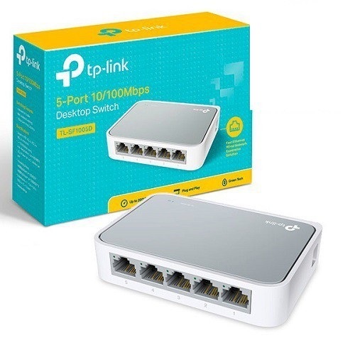 TP-Link TL-SF1005D - Bộ Chia Tín Hiệu Để Bàn 5 Cổng 10/100Mbps