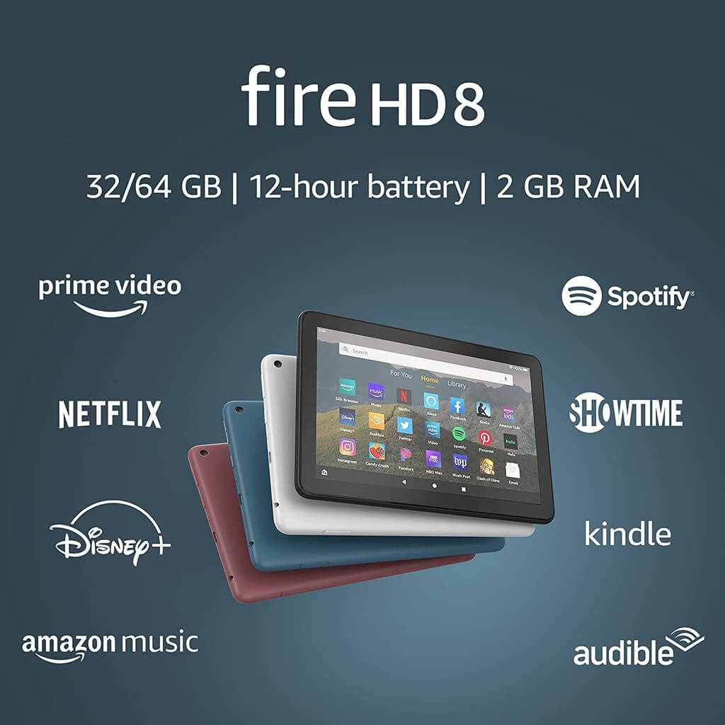 Máy Tính Bảng Kindle Fire HD 8 - 2020 ( 10th-generation )